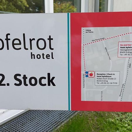 Hotel-Etage Apfelrot Erding Ngoại thất bức ảnh