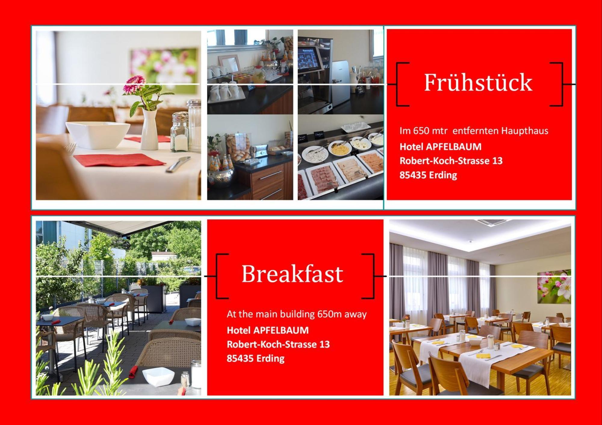 Hotel-Etage Apfelrot Erding Ngoại thất bức ảnh